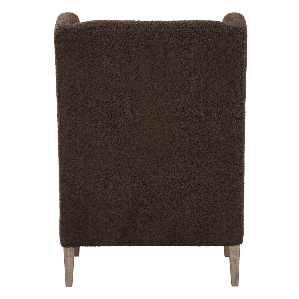 Serpentine Brown Fabric Accent Chair - Dark Brown by Uttermost - View 7