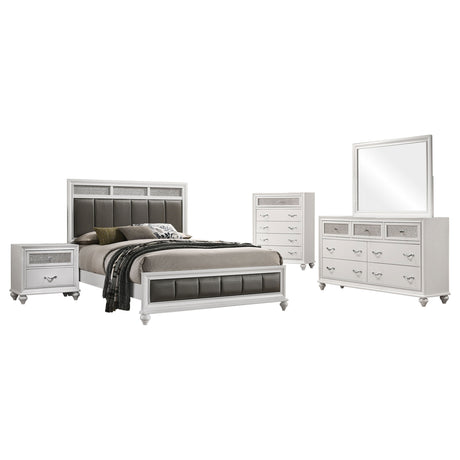 Randall White 5-piece Queen Bedroom Set - sold by Home Elegance USA