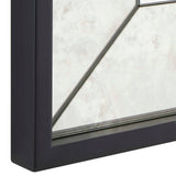 Marlowe Antique Arch Mirror - Black by Uttermost - View 5