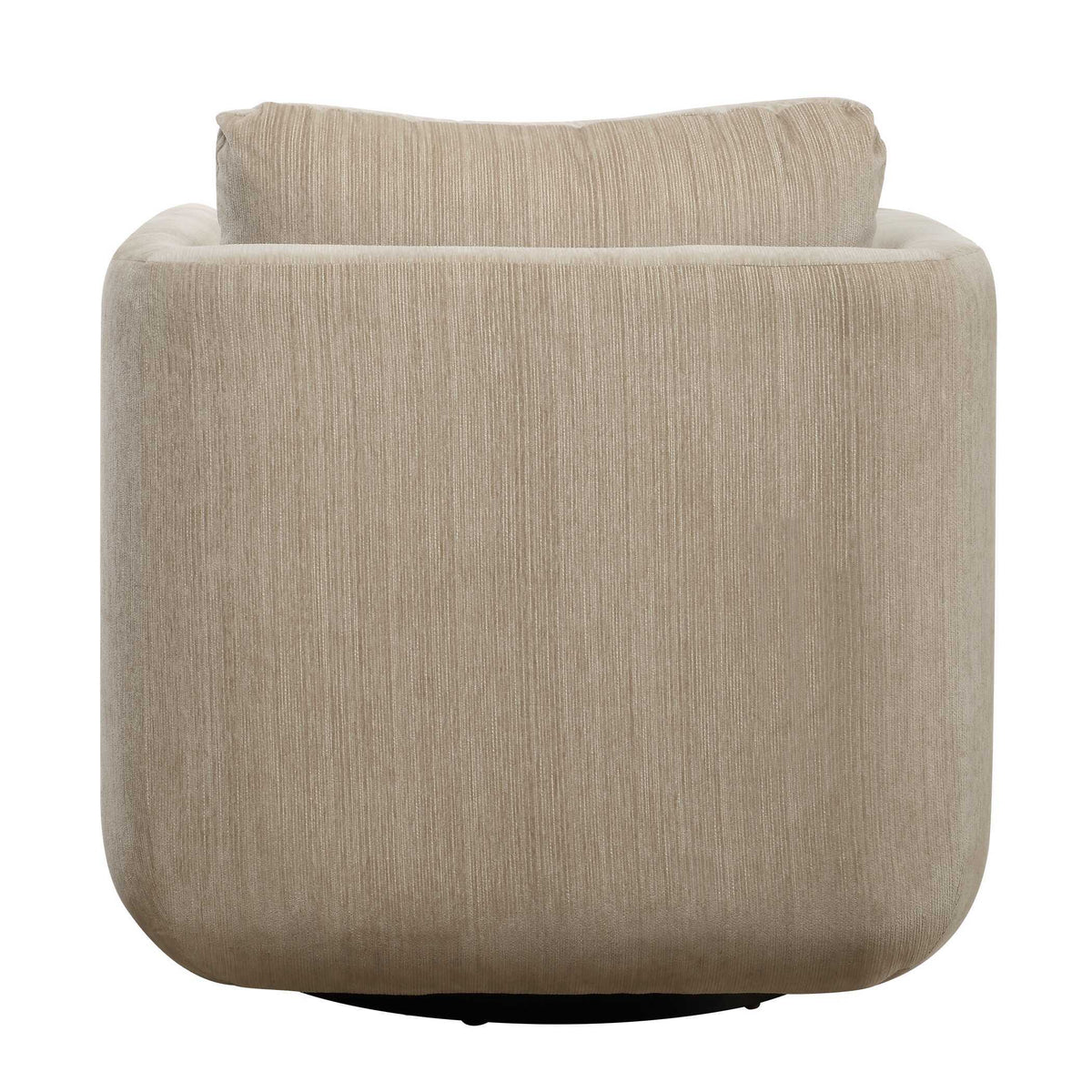 Abound Swivel Chair Porcelain - Beige by Uttermost - View 6