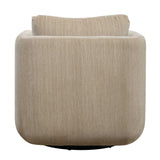 Abound Swivel Chair Porcelain - Beige by Uttermost - View 6