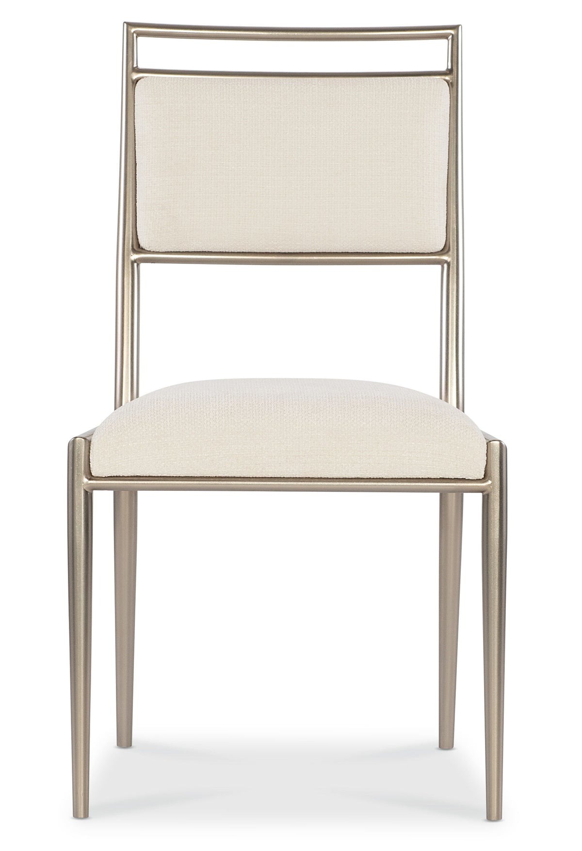Geometry Metal Side Chair Radiance / Beige - Gold / Beige by Hooker Furniture - View 2