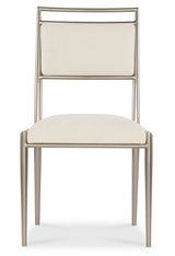 Geometry Metal Side Chair Radiance / Beige - Gold / Beige by Hooker Furniture - View 2