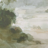 Verdant Watercolor Landscape Print - Light Brown by Uttermost - View 5