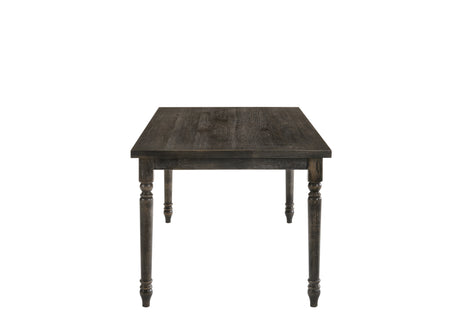 Claudia II Weathered Gray Finish 7 PCs Dining Room Set - sold by Home Elegance USA