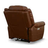 Oscar Power Recliner With Power Headrest - Grizzly | Flexsteel