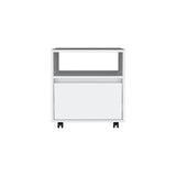 Beloit 3 Piece Bedroom Set, Nightstand + Dresser+ Armoire, White - sold by Home Elegance USA