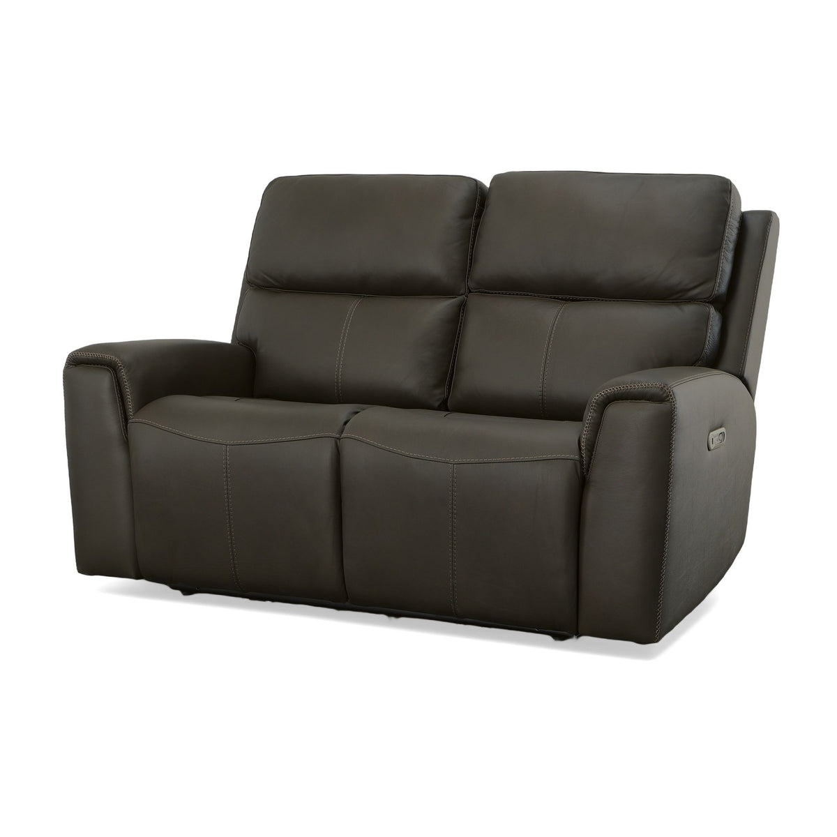 Jarvis Power Reclining Loveseat With Power Headrests - Mica | Flexsteel