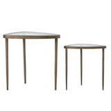 Millar Curved Nesting Tables (Set of 2) - Bronze by Uttermost - View 4