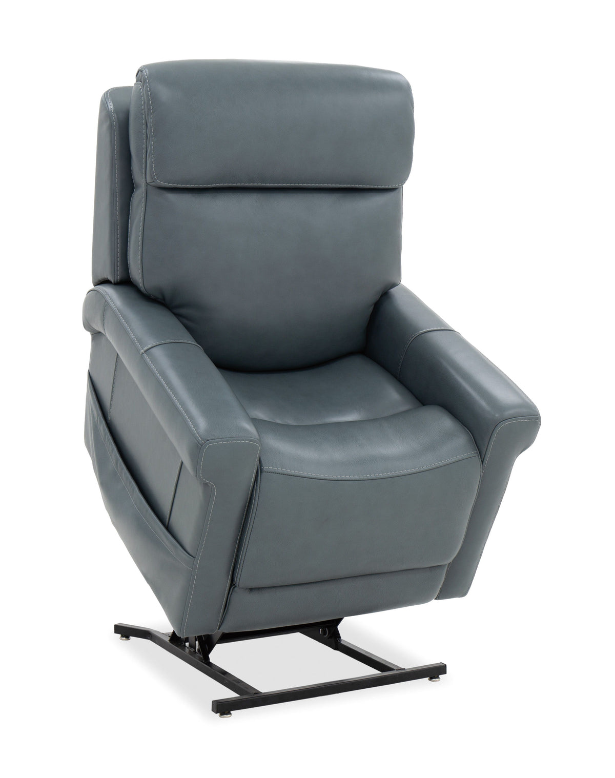 Locke Lift Chair With Power Recline, Headrest And Lumbar - Blue by Hooker Furniture - View 4
