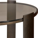 Hanson Side Table - Bronze by Uttermost - View 5