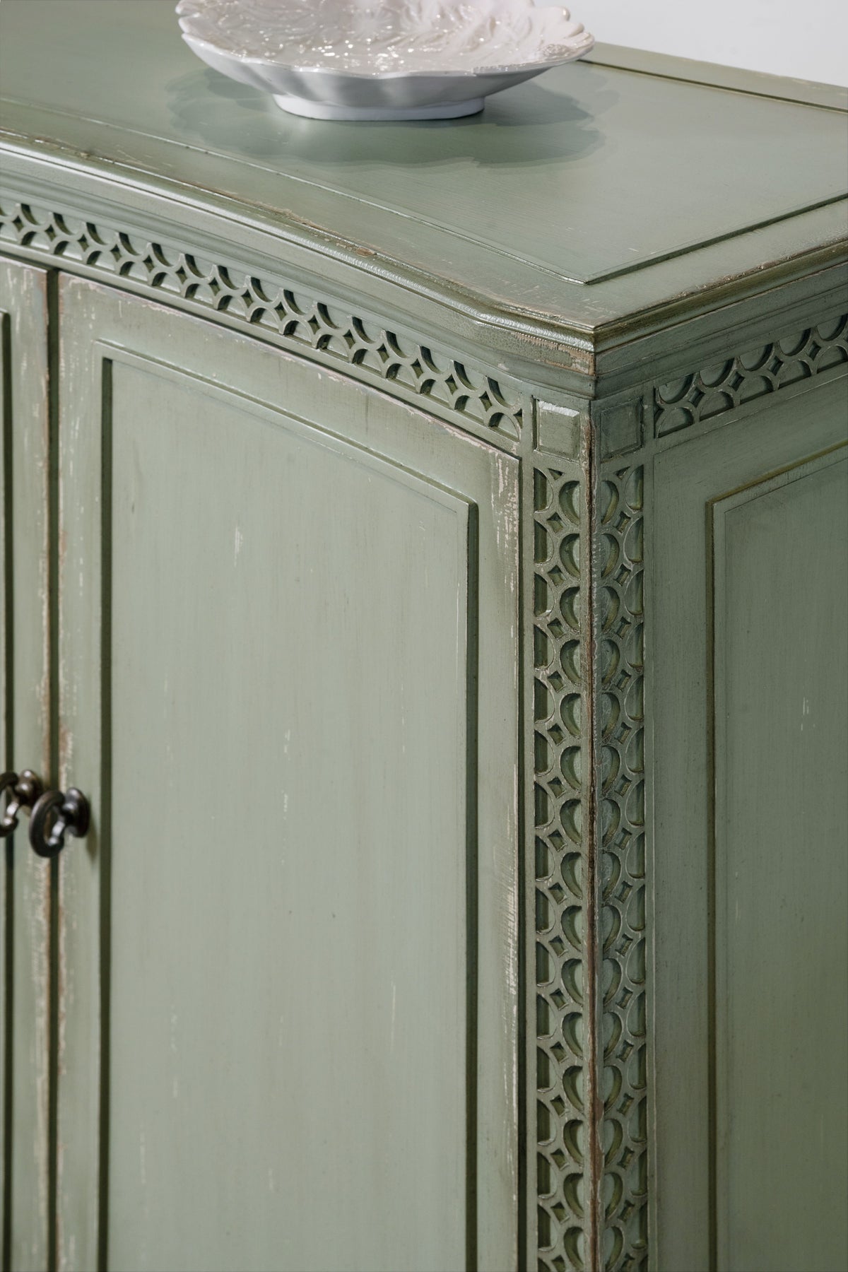 Charleston Two-Door Accent Chest - Green by Hooker Furniture - View 2