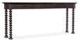 Big Sky Turned Leg Sofa Table - Black by Hooker Furniture - View 1