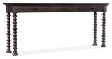 Big Sky Turned Leg Sofa Table - Black by Hooker Furniture - View 1
