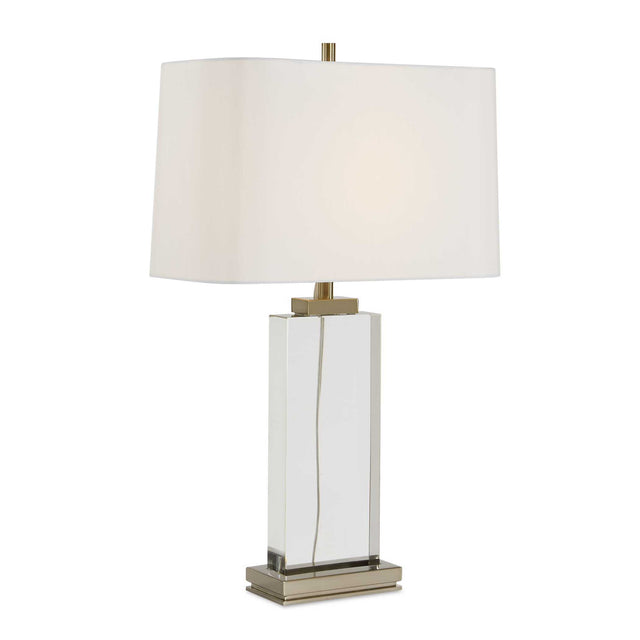 Genevieve Crystal Table Lamp Brass / Gold - Silver by Uttermost - View 1