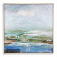 Lush Valley Framed Canvas - Light Blue by Uttermost - View 1