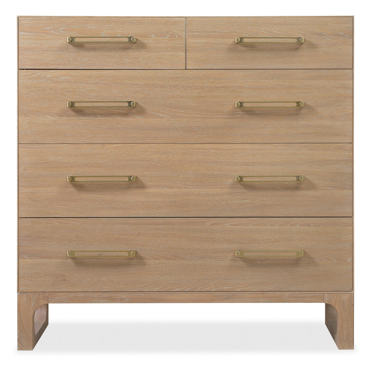 Banyon Bay Five Drawer Dresser - Light Brown by Hooker Furniture - View 4