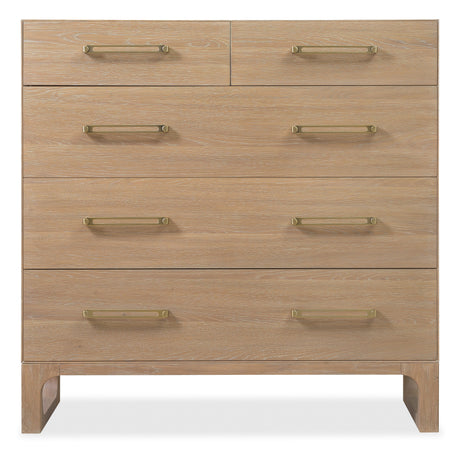 Banyon Bay Five Drawer Dresser - Light Brown by Hooker Furniture - View 4