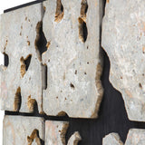 Uvalda Stone Wall Decor Black - Gray by Uttermost - View 5