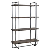 Stilo Urban Industrial Etagere - Dark Brown / Dark Gray by Uttermost - View 3