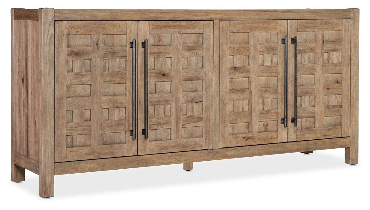 Vineyard Row Buffet - Light Brown by Hooker Furniture - View 1
