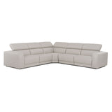 Dalton Modern Italian Light Grey Leather Sectional with Power Recliners – VIG Furniture