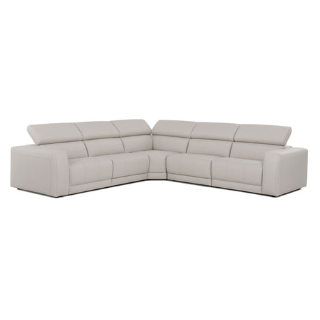 Dalton Modern Italian Light Grey Leather Sectional with Power Recliners – VIG Furniture - sold by Home Elegance USA