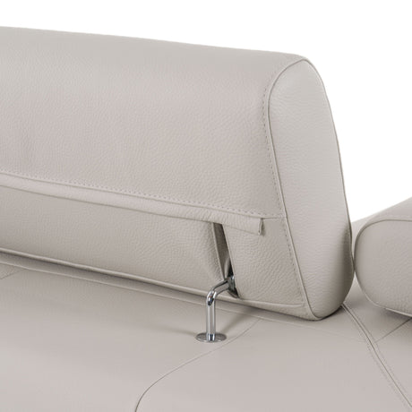 Dalton Modern Italian Light Grey Leather Sectional with Power Recliners – VIG Furniture - sold by Home Elegance USA