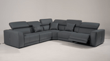Dalton Modern Italian Blue Leather Sectional with Power Recliners – VIG Furniture