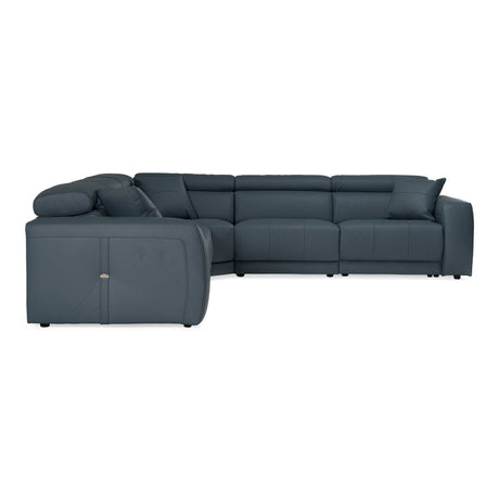 Dalton Modern Italian Blue Leather Sectional with Power Recliners – VIG Furniture - sold by Home Elegance USA