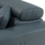 Dalton Modern Italian Blue Leather Sectional with Power Recliners – VIG Furniture - Home Elegance USA