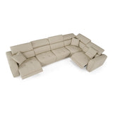 Dalton Italian Leather Power Reclining Sectional Sofa – Oyster | VIG Furniture VGDTDALTON-OYS