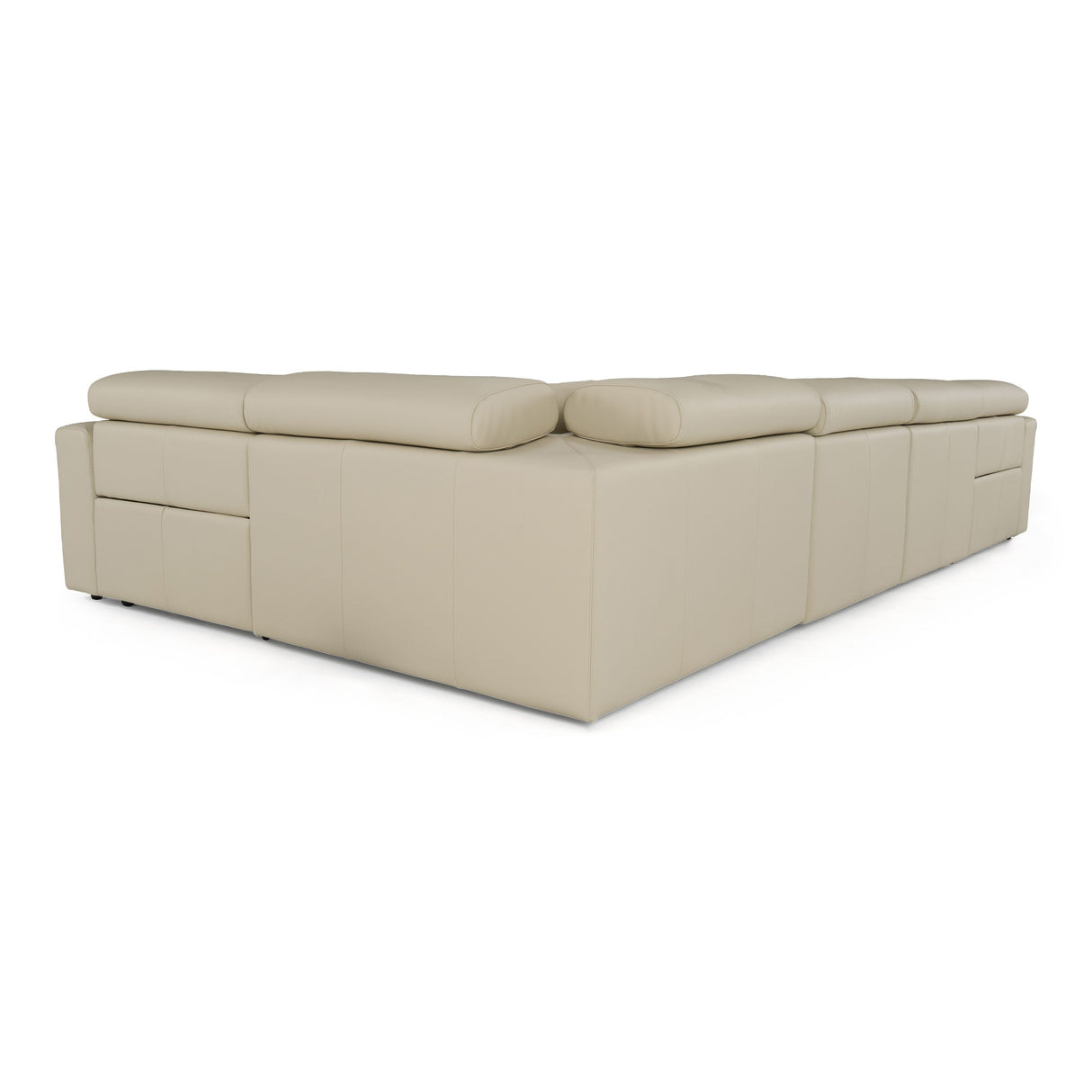 Dalton Italian Leather Power Reclining Sectional Sofa – Oyster | VIG Furniture VGDTDALTON-OYS