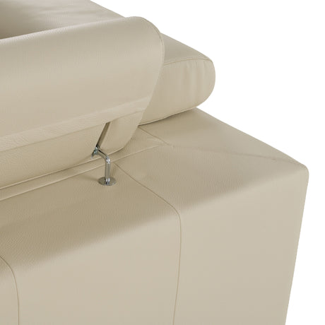 Dalton Italian Leather Power Reclining Sectional Sofa – Oyster | VIG Furniture VGDTDALTON-OYS