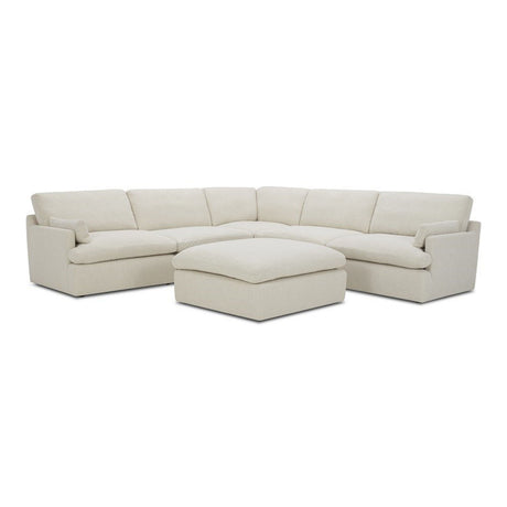 Divani Casa Danica - Modern Beige Sectional Sofa