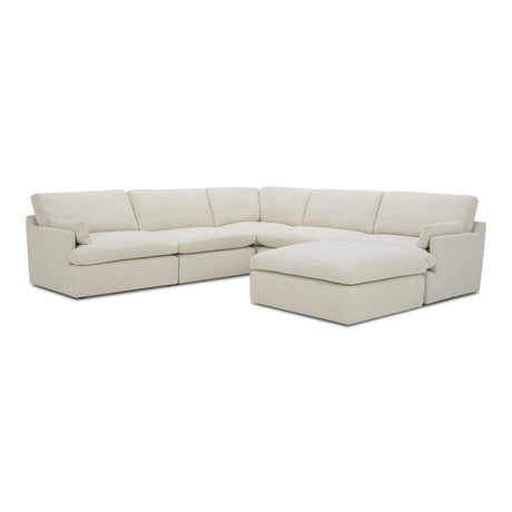 Divani Casa Danica - Modern Beige Sectional Sofa