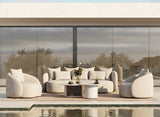 Tabarca - Outdoor Beige Fabric 4 Seat Sofa - View Image 1