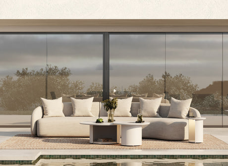 Tabarca - Outdoor Beige Fabric Sectional Sofa - View Image 1