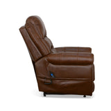 Oscar Power Lift Recliner With Right-Hand Control & Power Headrest - Grizzly | Flexsteel