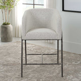 Jacobsen 27" Counter Stool - Light Gray by Uttermost - View 3
