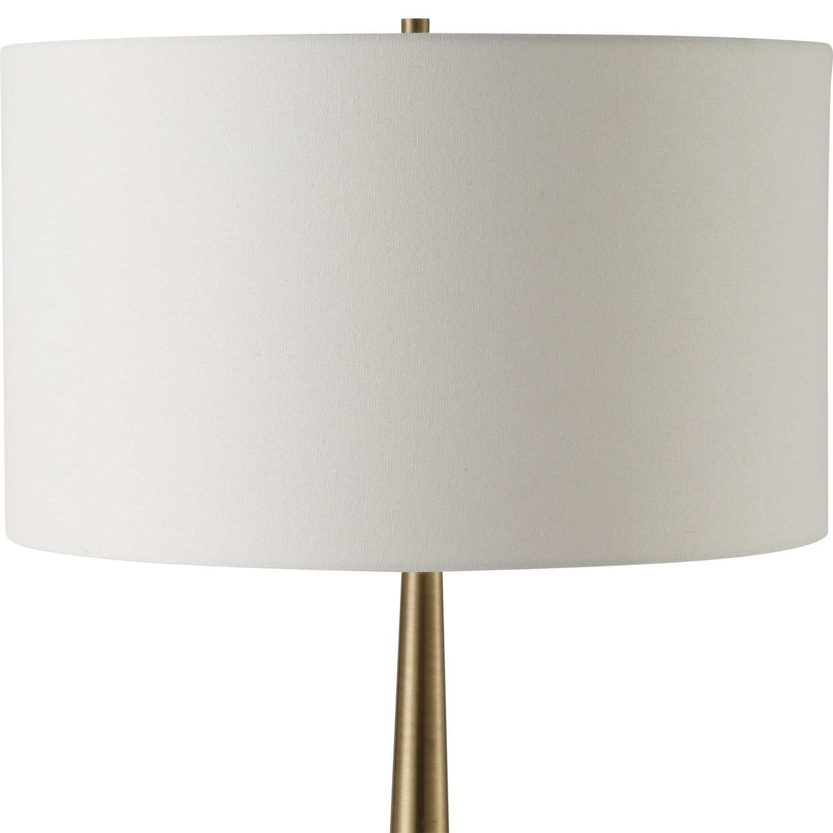 Faro White Marble Floor Lamp by Uttermost - View 5