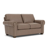 Carson Leather Loveseat | Flexsteel