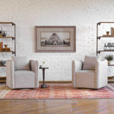 Corben Swivel Chair - Gray by Uttermost - View 8