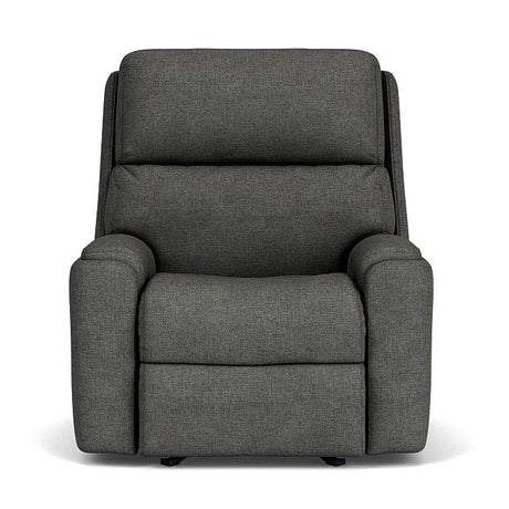 Rio Transitional Fabric Power Recliner With Power Headrest | Flexsteel