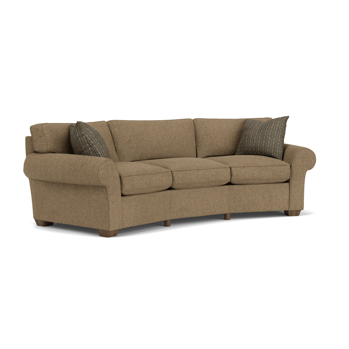 Vail Fabric Conversation Sofa | Flexsteel
