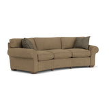 Vail Fabric Conversation Sofa | Flexsteel