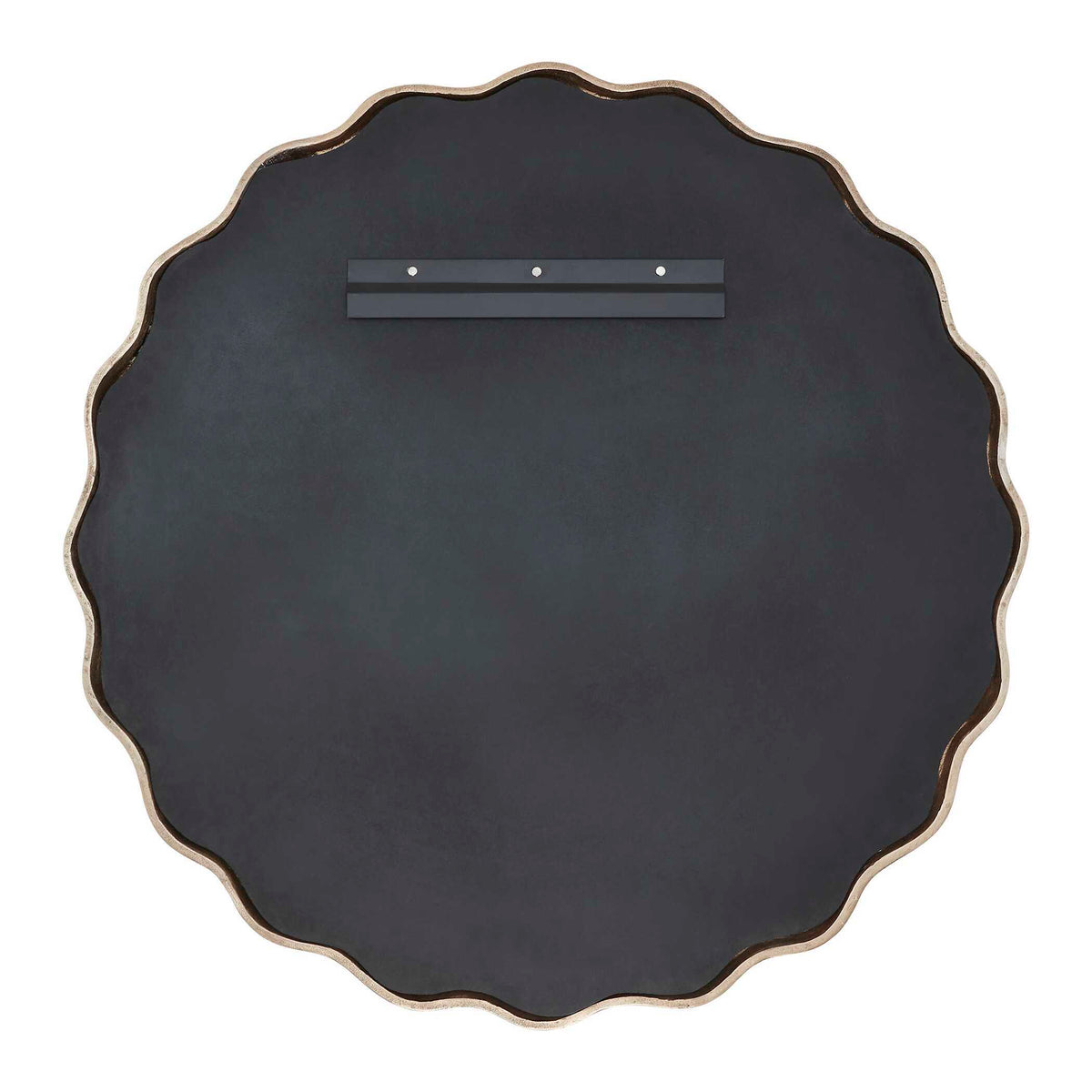 Marietta Round Brass Mirror - Gold by Uttermost - View 5