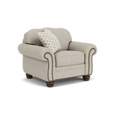 Bexley Fabric Chair, Nailhead Trim | Flexsteel