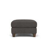 Dana Leather Ottoman | Flexsteel