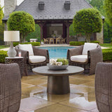 Madrone Indoor-Outdoor Coffee Table - Bronze by Uttermost - View 3
